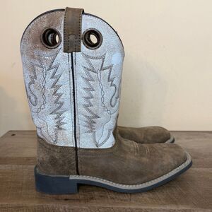Smoky Mountain Kids Drifter Cowboy Boots size 4.5